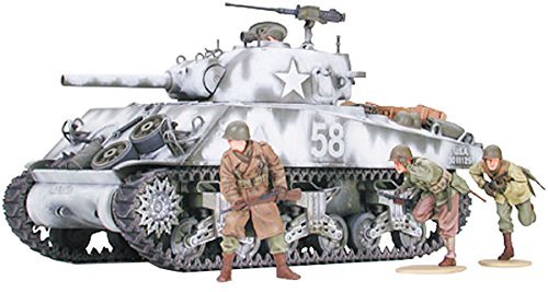 Tamiya 1/35 M4A3 Sherman 105mm Howitzer Assault Support - Model Kit image