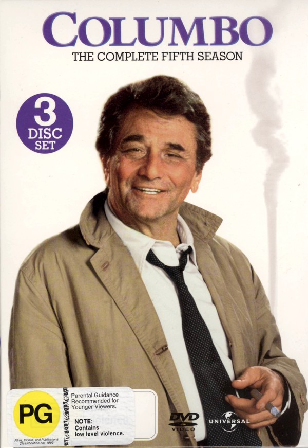 Columbo - Complete Season 5 (3 Disc Set) on DVD image