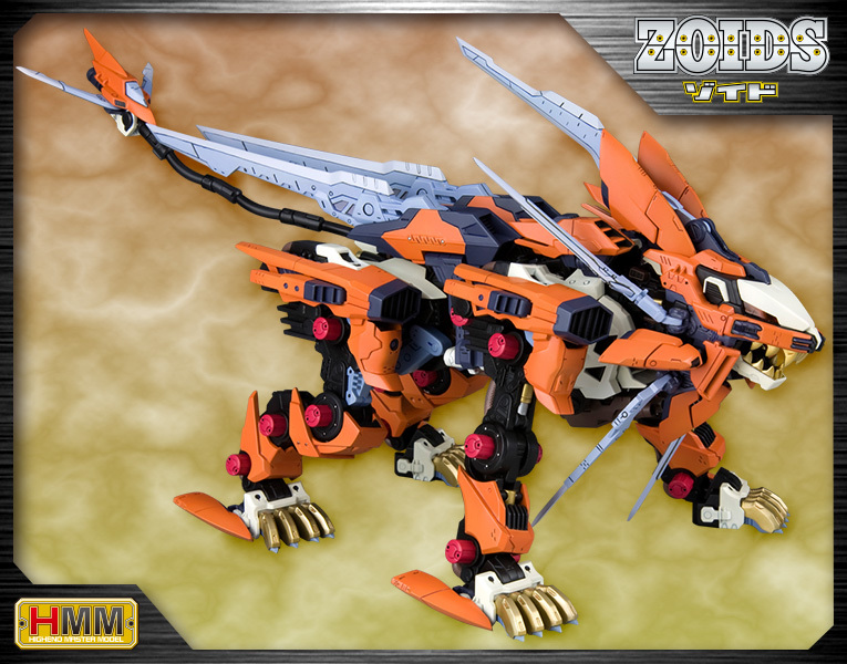 Zoids 1/72 RZ-041 Liger Zero Schneider (Marking Plus Ver.) - Model Kit