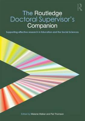 The Routledge Doctoral Supervisor's Companion image