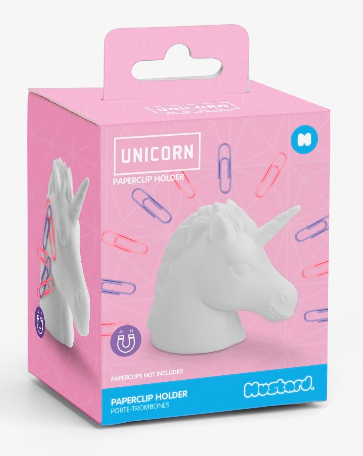 Mustard: Unicorn Paperclip Holder