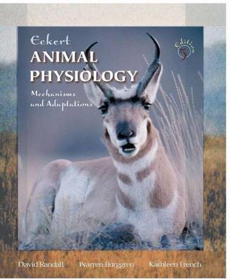 Eckert Animal Physiology on Hardback by David Randall