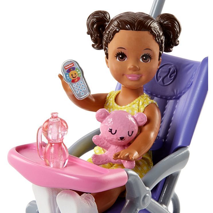 Barbie: Babysitters Inc. - Doll & Playset (Stroller) image