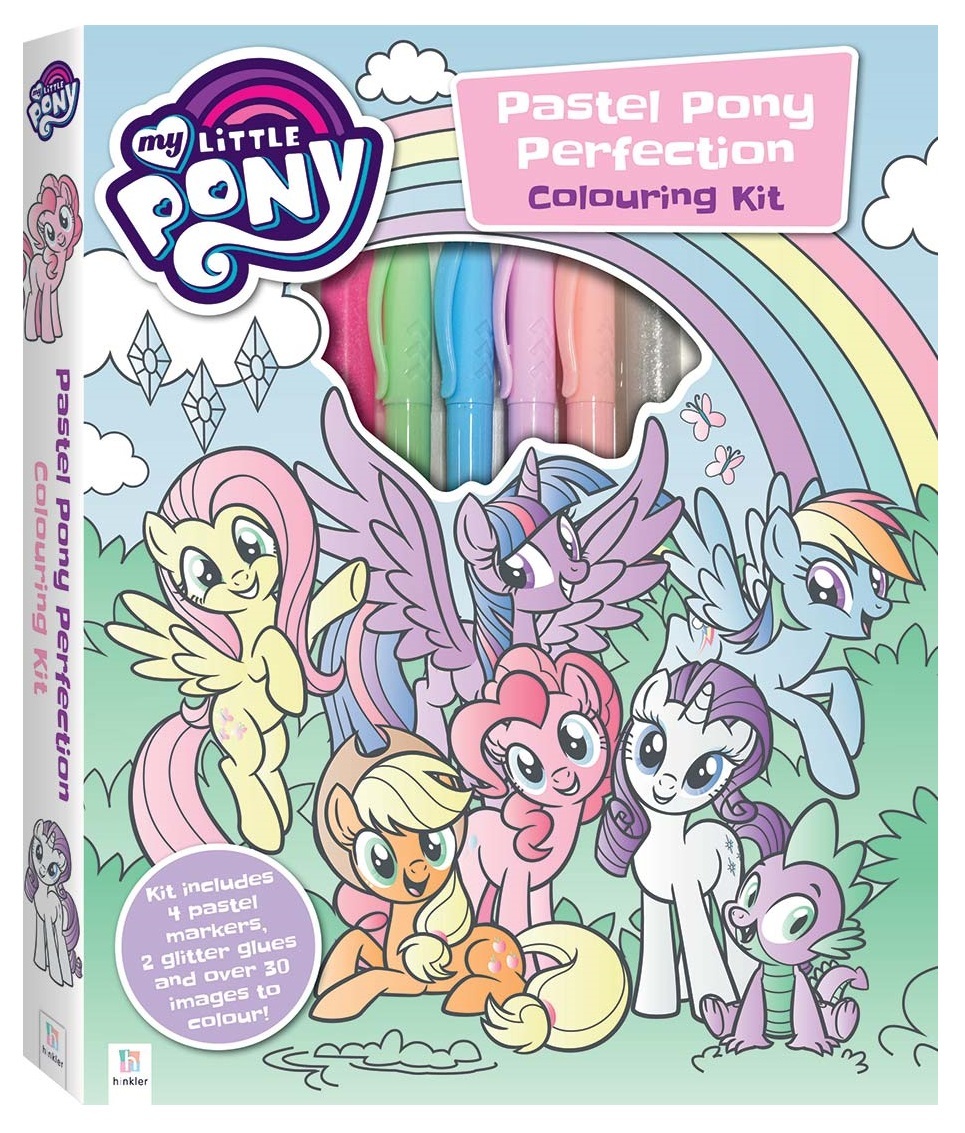 Pastel Pony Perfection - Colouring Kit image