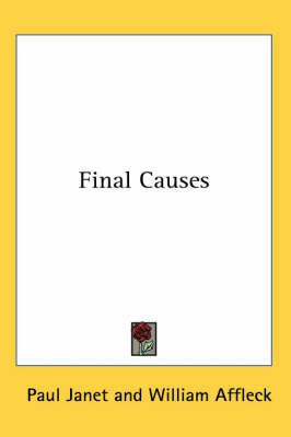 Final Causes by Paul Janet image