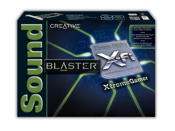 Creative SoundBlaster X-Fi Xtreme Gamer (Retail) Supports Windows Vista image