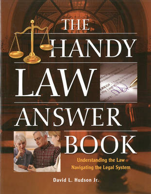 The Handy Law Answer Book by David L Hudson image