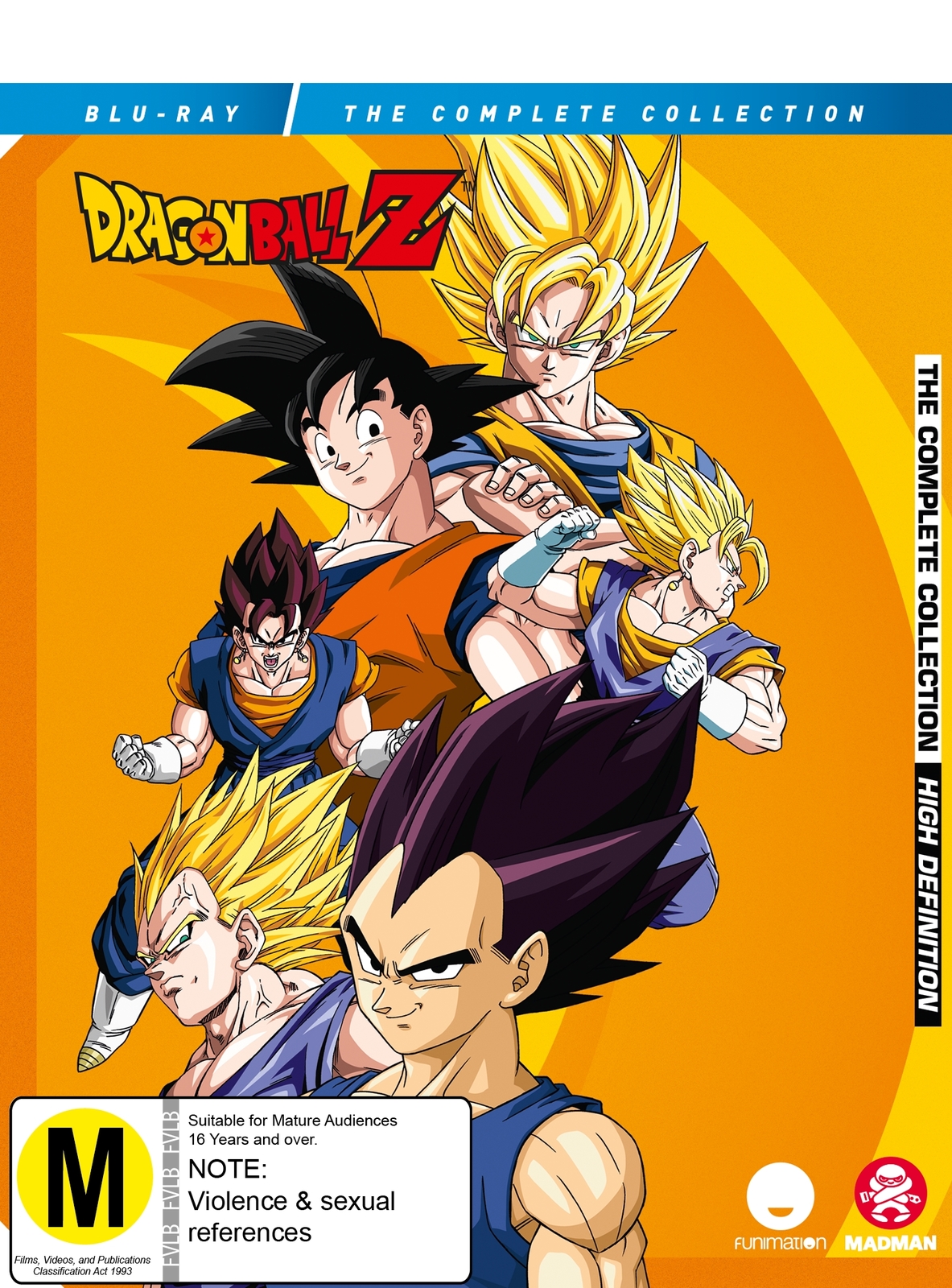 Dragon Ball Z Remastered Uncut: Complete Collection | Blu-ray | Buy Now - Dragon Ball Z All Seasons Blu Ray