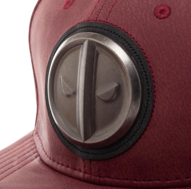 Deadpool: Metal Logo - Distressed Snapback Cap image