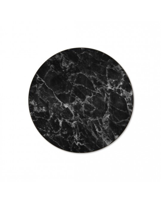Marble Black Placemat Round (Single) at Mighty Ape Australia
