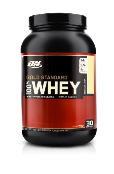 Optimum Nutrition Gold Standard 100% Whey - Vanilla Ice Cream (907g) image