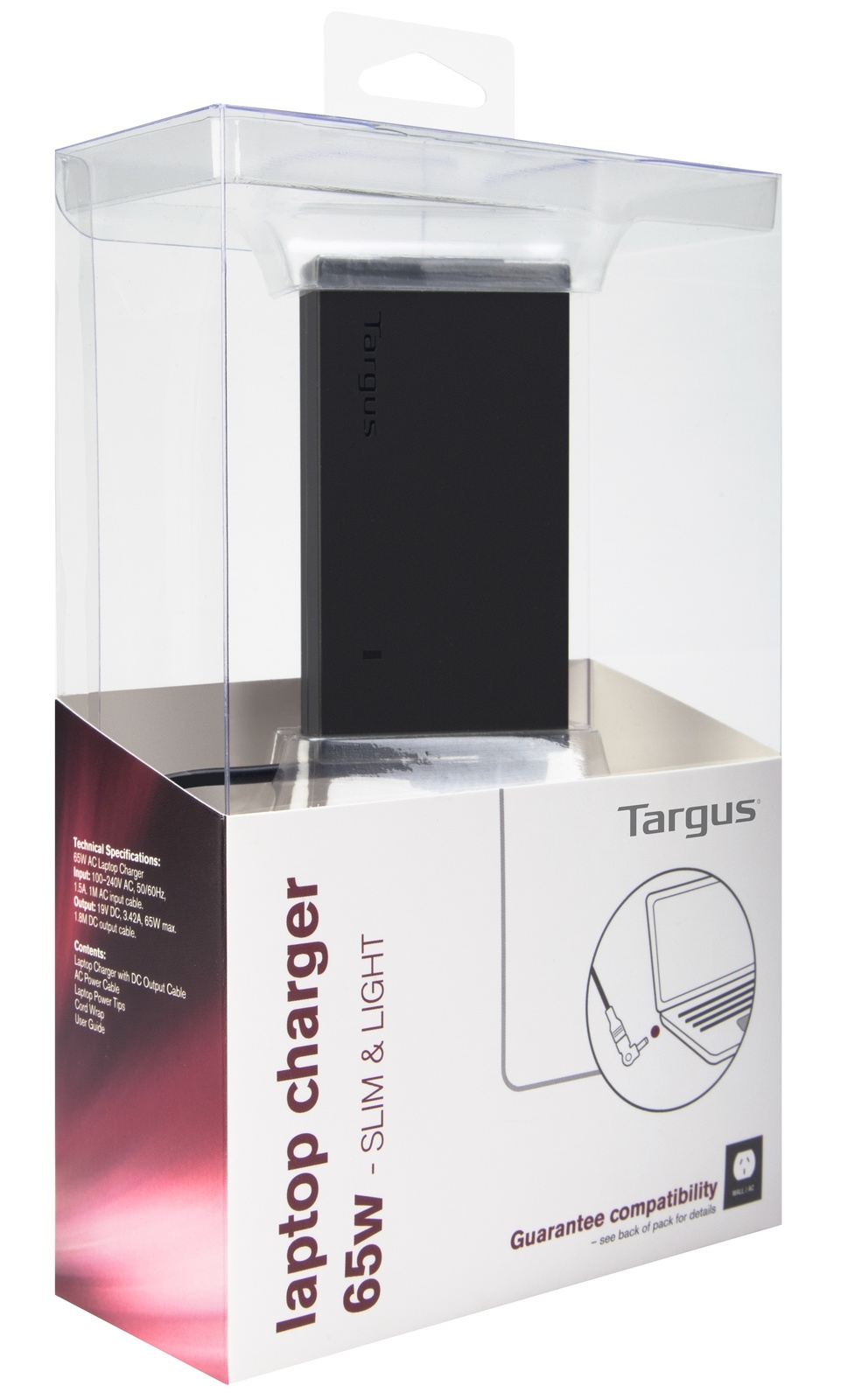 Targus: 65W Slim & Light Laptop Charger image