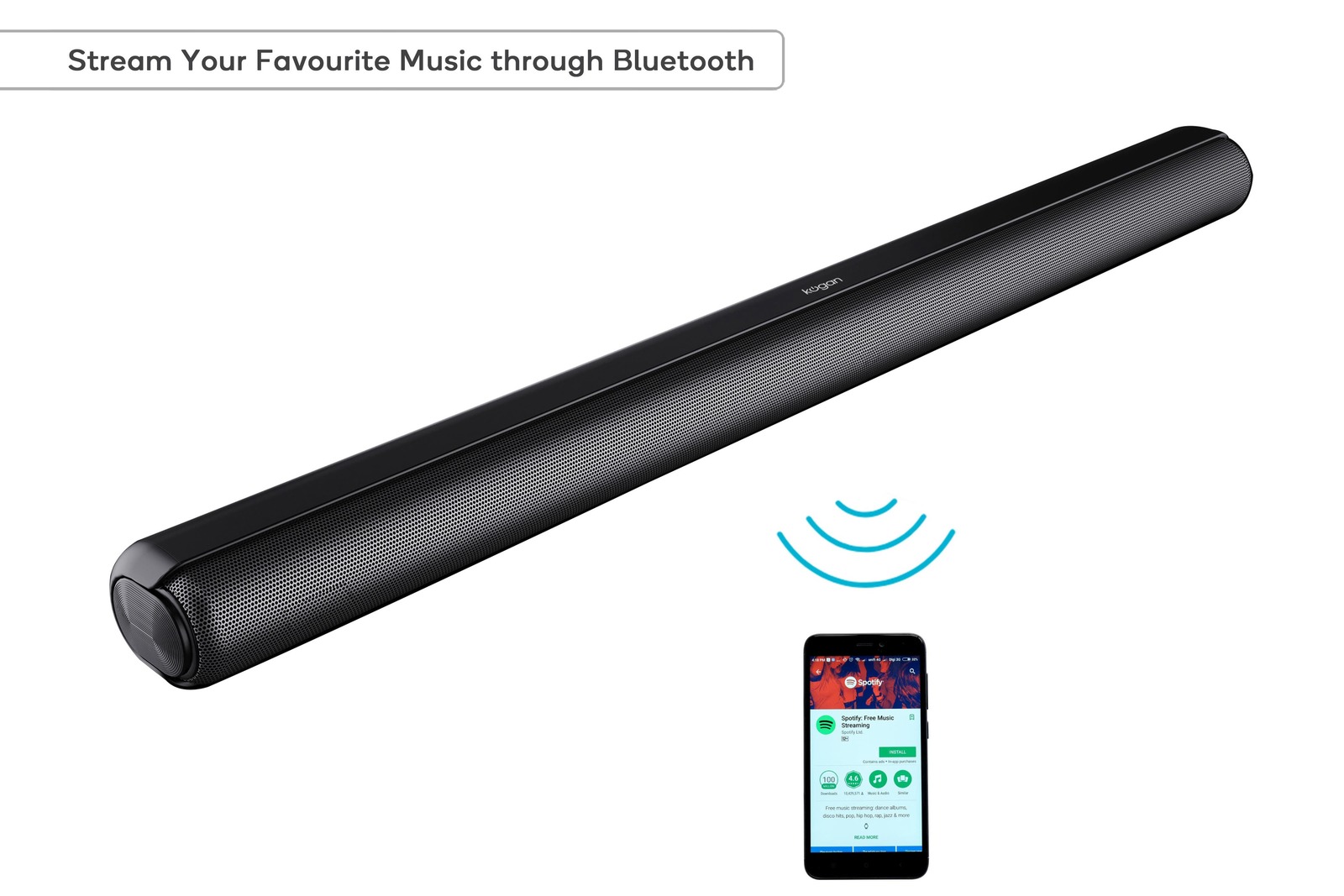 Kogan 2.1Ch 80W Dolby Soundbar with Builtin Subwoofer at Mighty Ape NZ