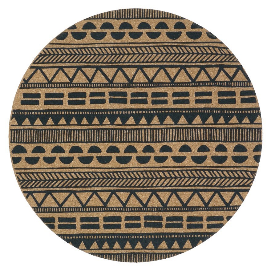 Cork Placemats Tribal (Set Of 4) at Mighty Ape Australia