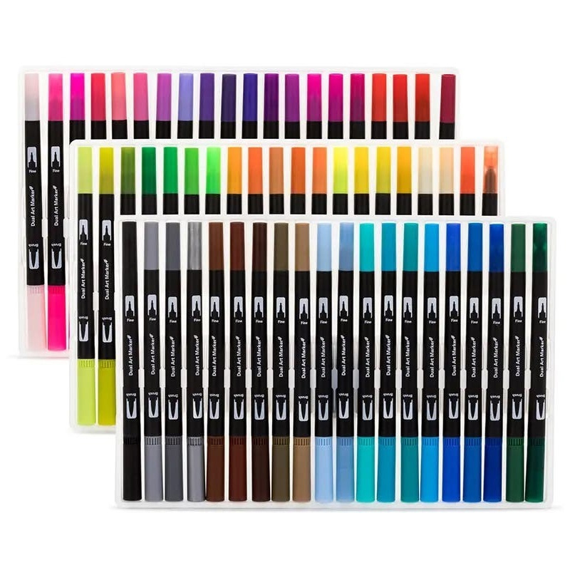 Essentials For You: Dual Tip Markers (60 Piece Set) image