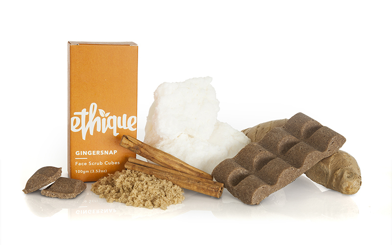 Buy Ethique GingerSnap Gentle Face Scrub Bar for All Skin Types (100g) at Mighty Ape NZ