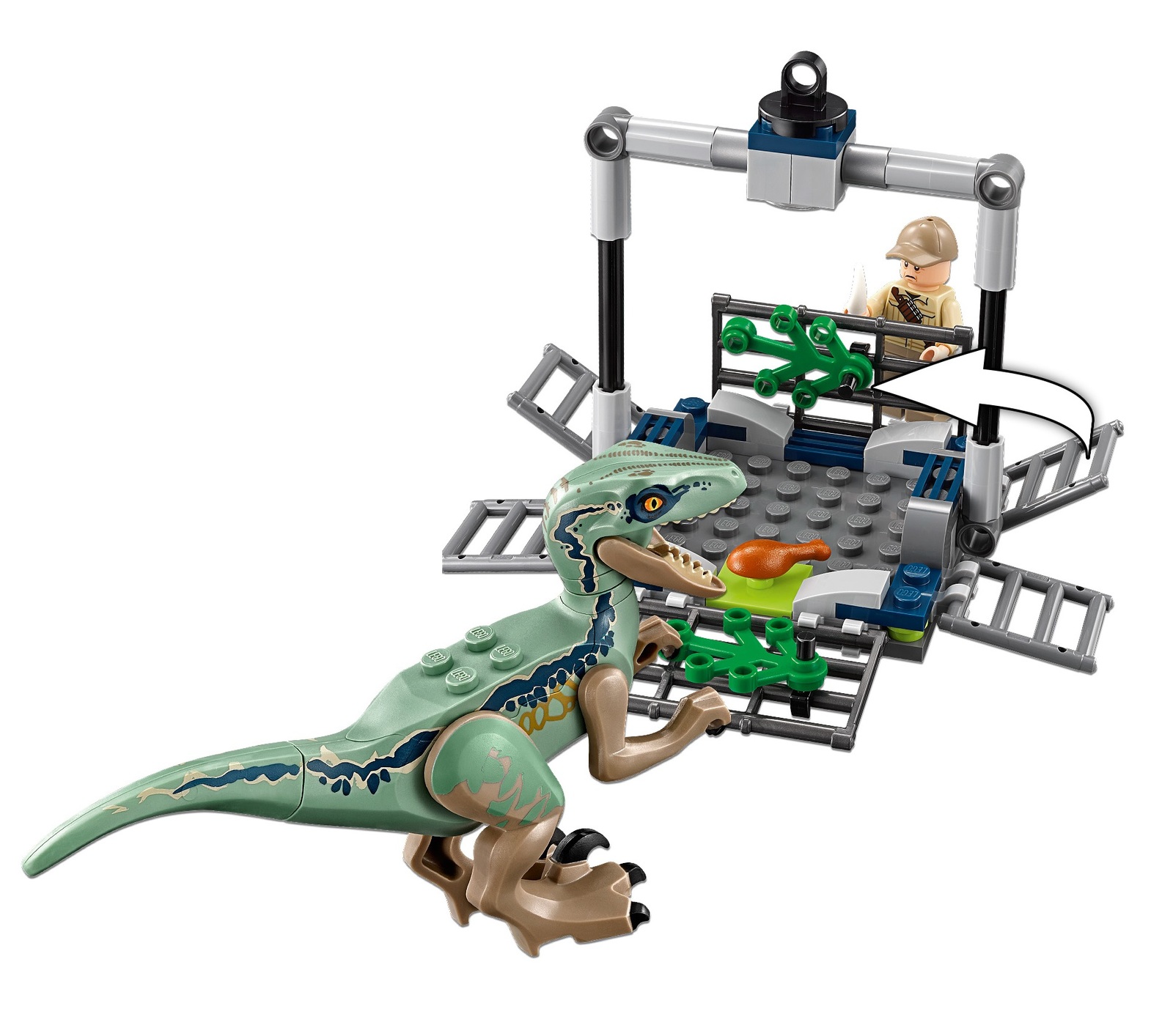 LEGO Jurassic World: Blue's Helicopter Pursuit (75928)