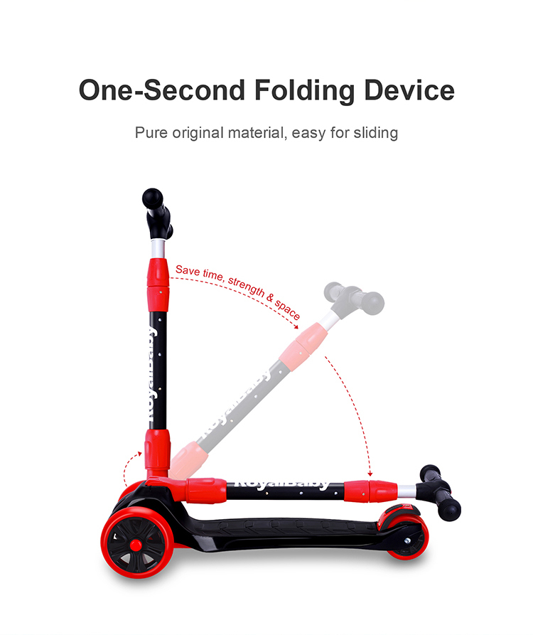 RoyalBaby: Premium Folding Scooter - Sweetie image