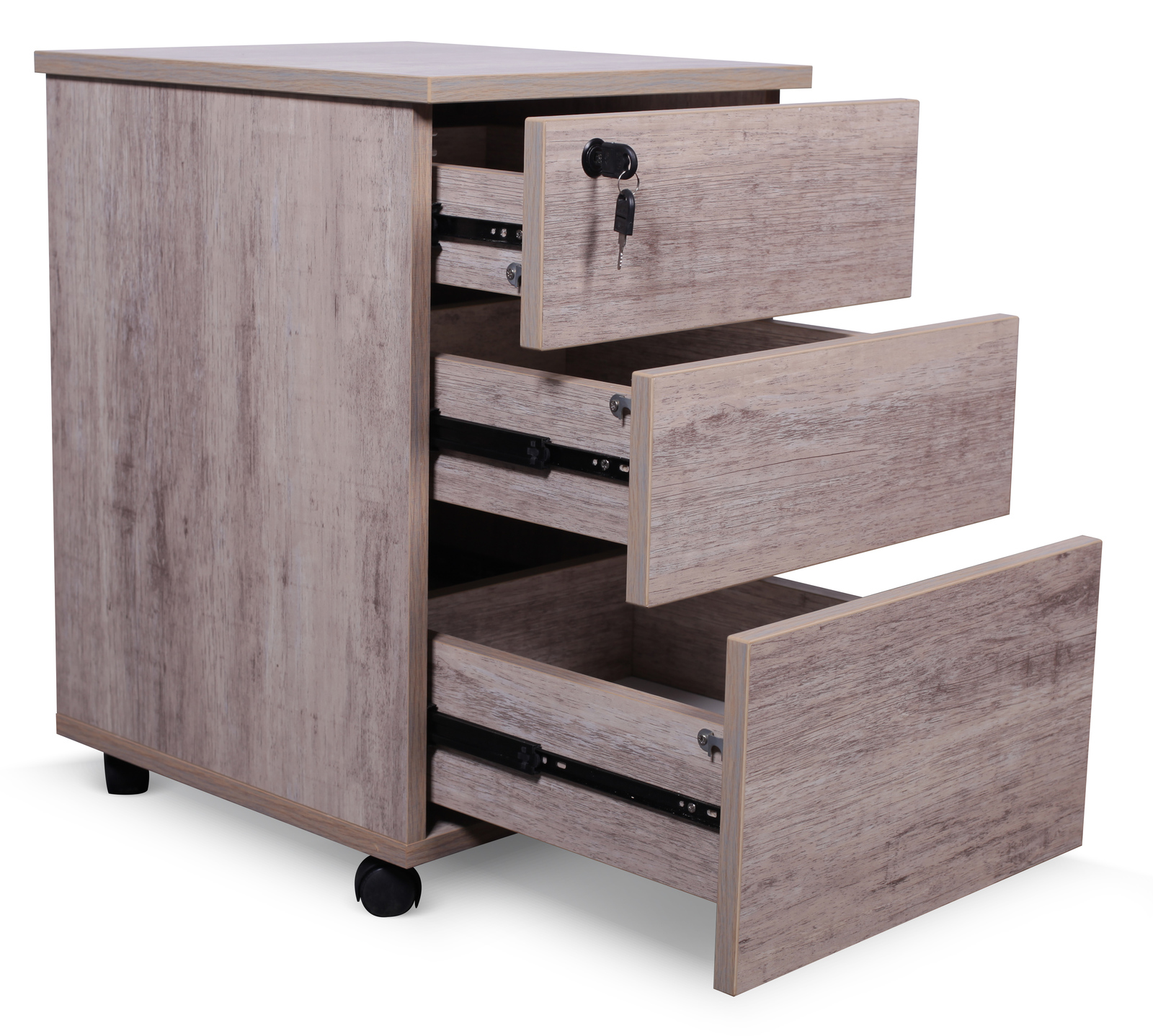 Buy Office Drawers Wood Grain at Mighty Ape NZ
