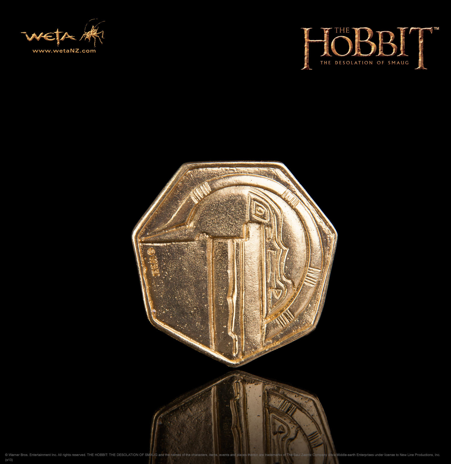 The Hobbit: Desolation of Smaug Treasure Coin #4 - by Weta image