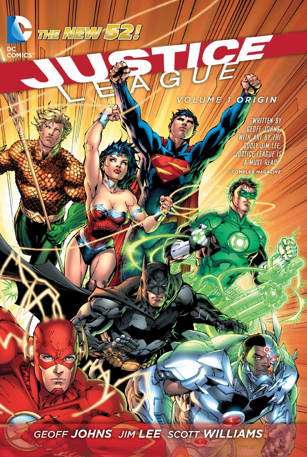 Justice League Vol. 1: Origin (The New 52) by Geoff Johns image