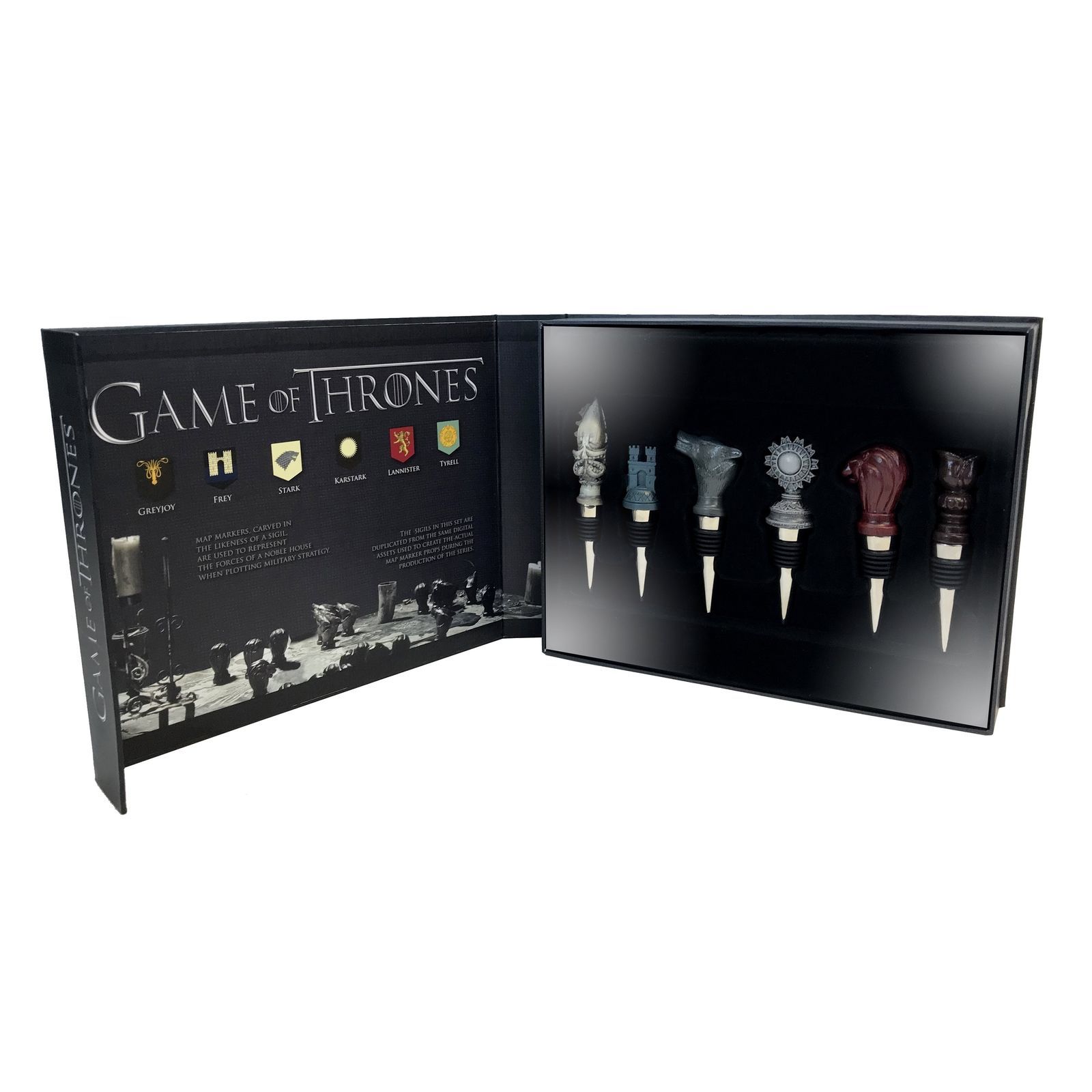 Game of Thrones - House Sigil Wine Stoppers (Set of 6) image