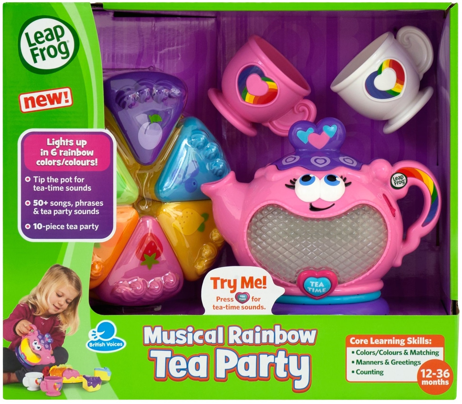 LeapFrog - Musical Rainbow Tea Party image