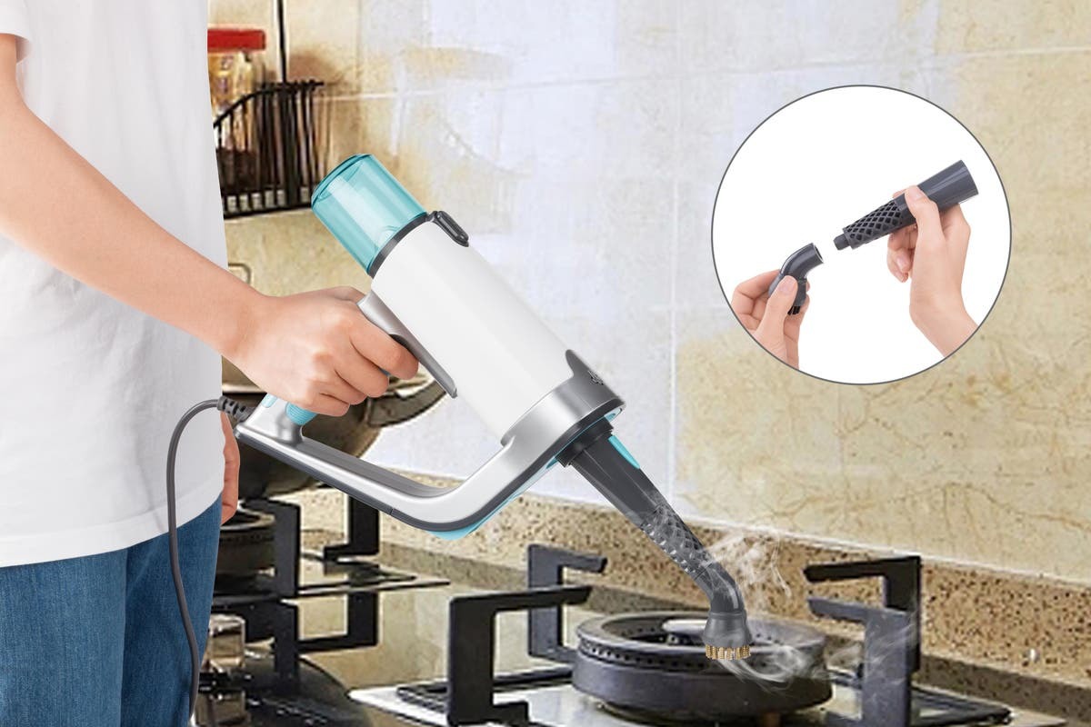 Kogan: 5-in-1 Steam Mop Stick image