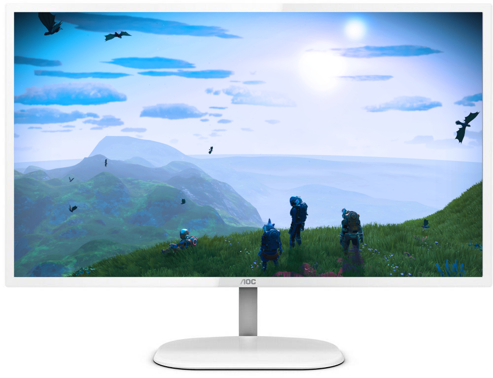 31.5" AOC 1440p 75Hz 5ms Monitor image