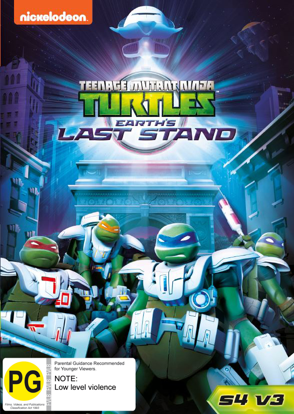 Teenage Mutant Ninja Turtles (2012) - Season 4 Vol 3 - Earth's Last Stand on DVD image