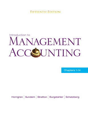 Introduction to Management Accounting by Gary L Sundem image