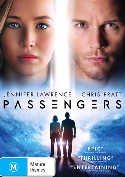 Passengers (2016) on DVD image