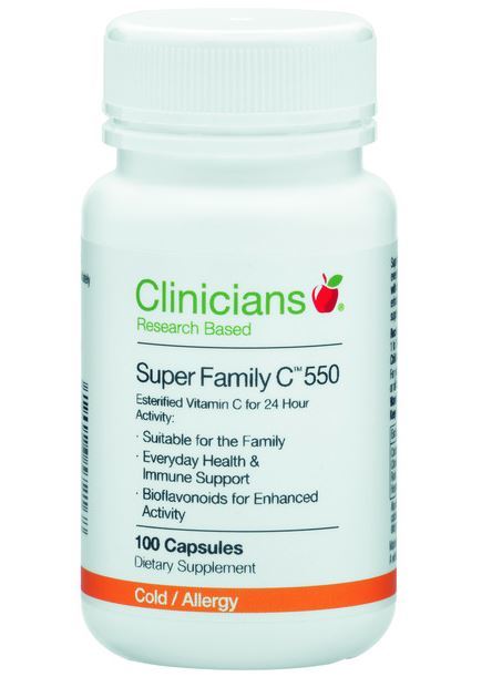 Clinicians Super Family C 550 (100 Capsules) image