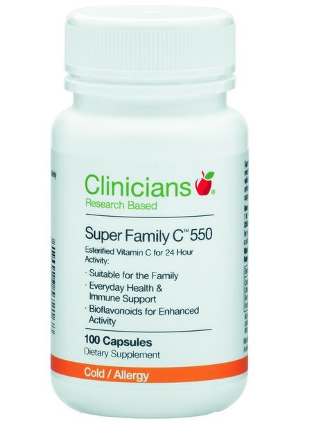 Clinicians: Super Family C 550 (100 Capsules) image