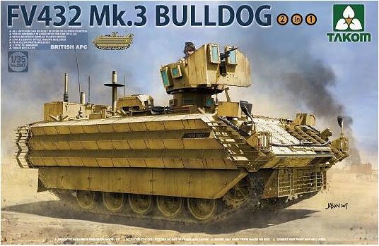 Takom 1/35 FV432 MK.3 Bulldog Armoured Personnel Carrier Model Kit image