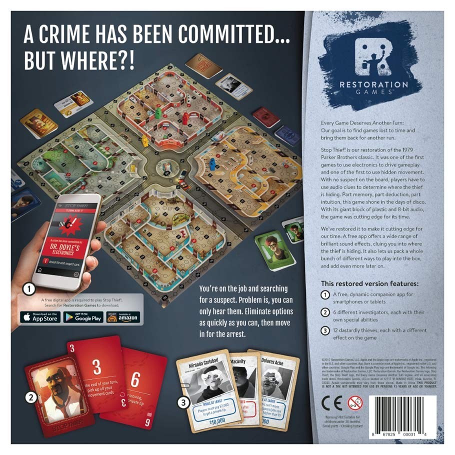 Stop Thief - Board Game image
