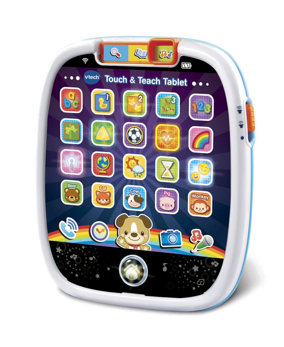 Vtech: Touch & Teach Tablet - Blue image