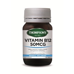 Thompsons Vitamin B12 50mcg (100 Tablets) image