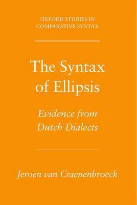 The Syntax of Ellipsis by Jeroen van Craenenbroeck image