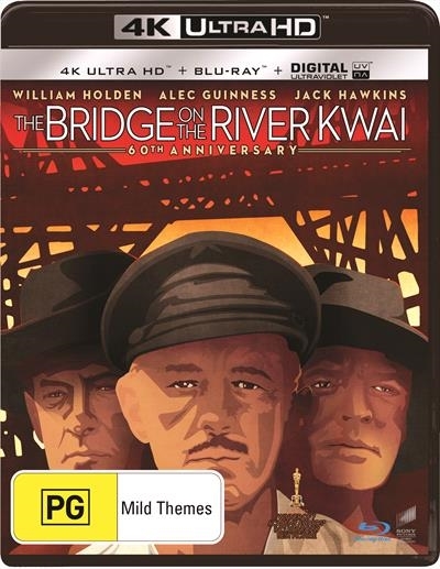 The Bridge on the River Kwai on Blu-ray, UHD Blu-ray, UV