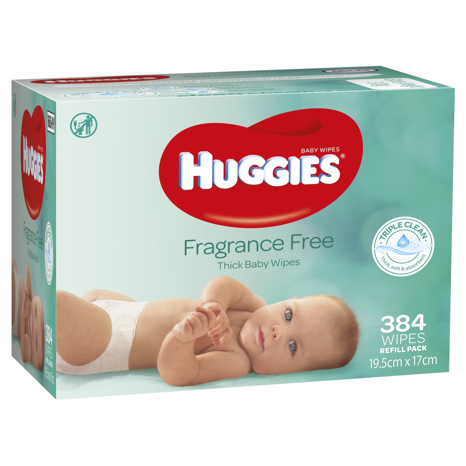 Huggies Baby Wipes - 384 pack image