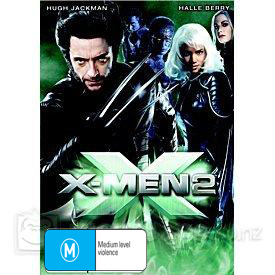X-Men 2 on DVD image