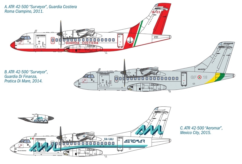Italeri: 1/144 ATR 42-500 - Model Kit image
