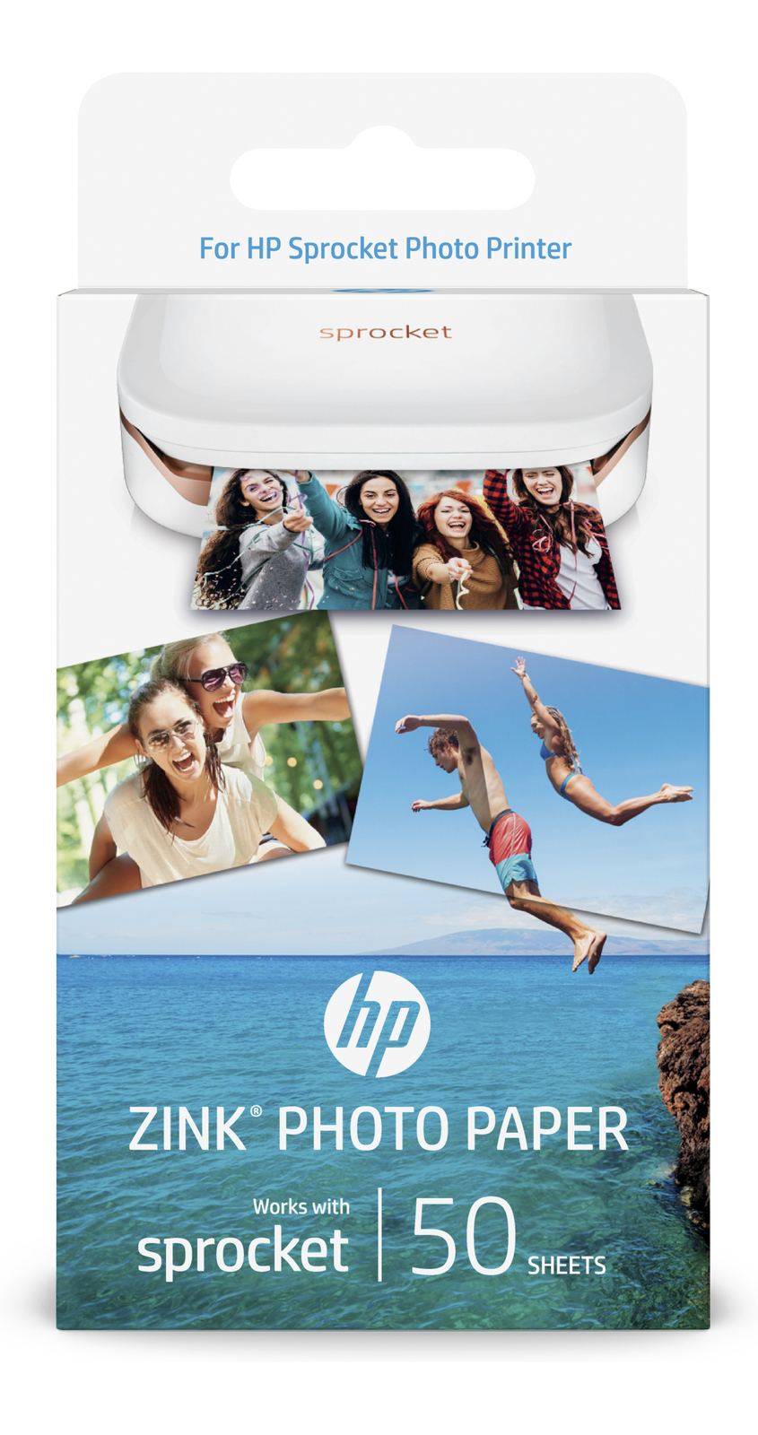 Buy HP ZINK Photo Paper 2x3" (50 Sheets) at Mighty Ape NZ