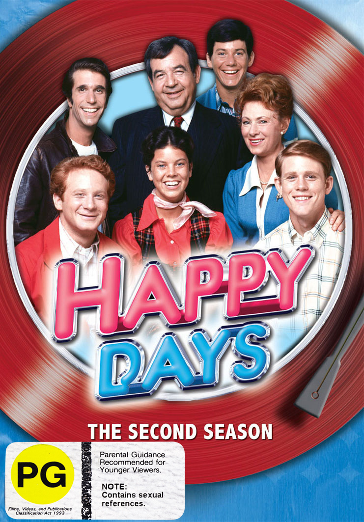 Happy Days - Season 2 (4 Disc Set) on DVD