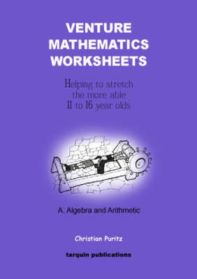Venture Mathematics Worksheets: Bk. A by Christian Puritz image
