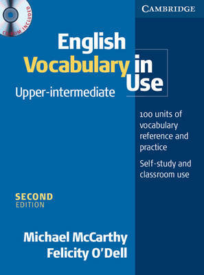 English Vocabulary in Use Upper-Intermediate with CD-ROM by Felicity O'Dell image