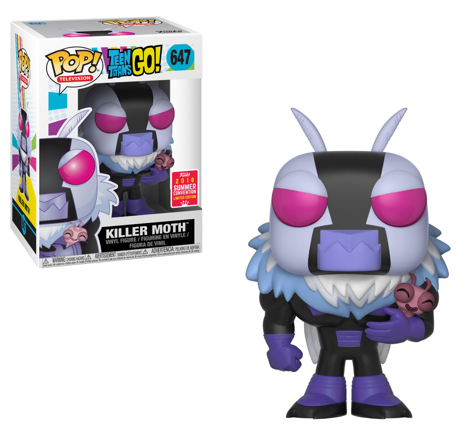 Teen Titans Go! - Killer Moth Pop! Vinyl Figure image