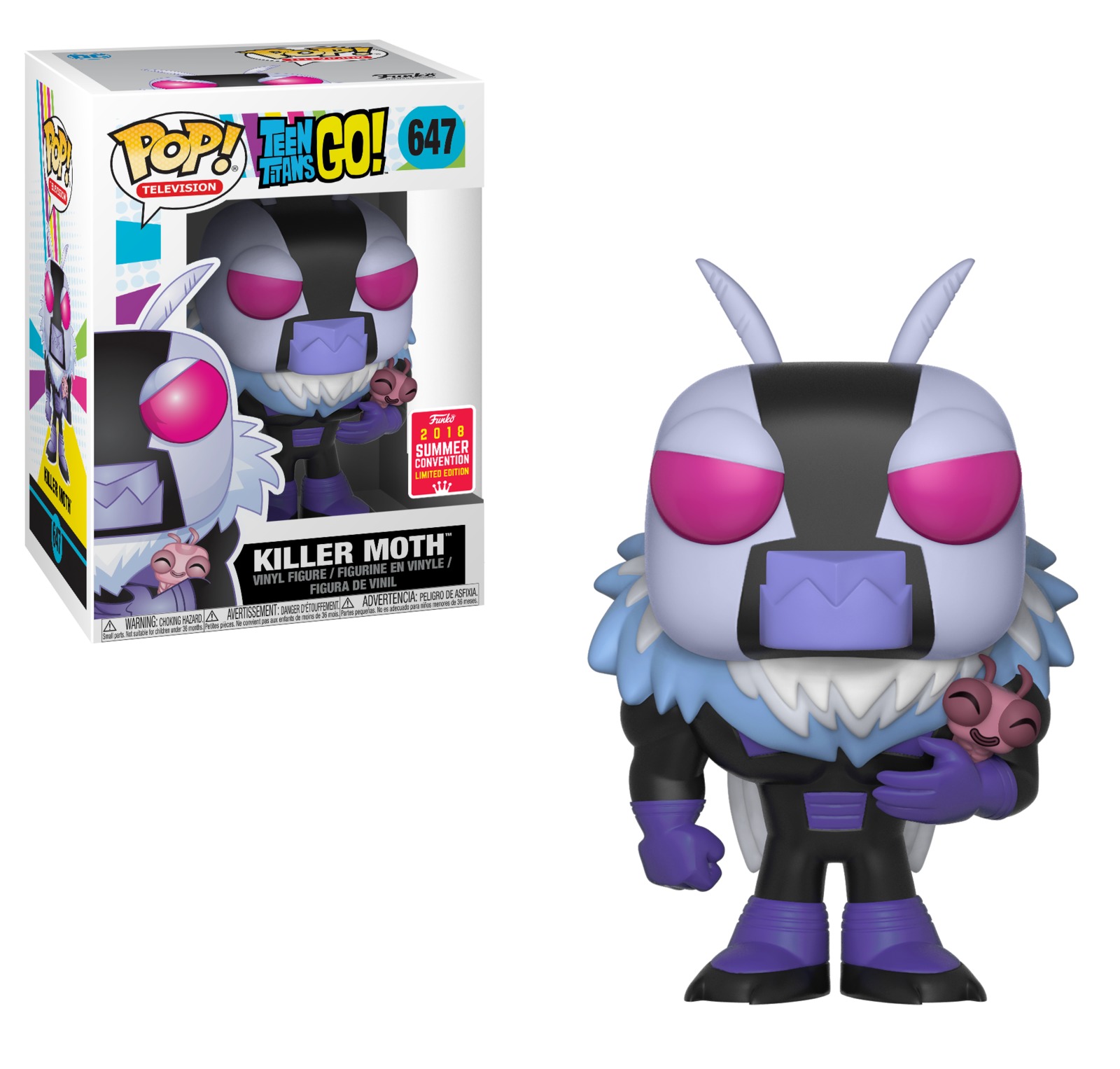 Teen Titans Go! - Killer Moth Pop! Vinyl Figure