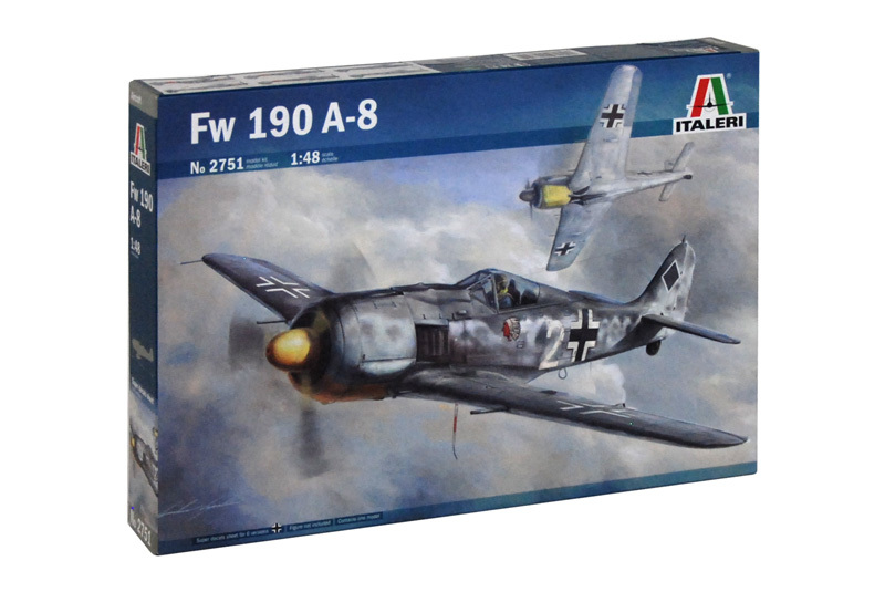 Italeri Focke-Wulf Fw 190 A-8 1:48 Scale Model Kit